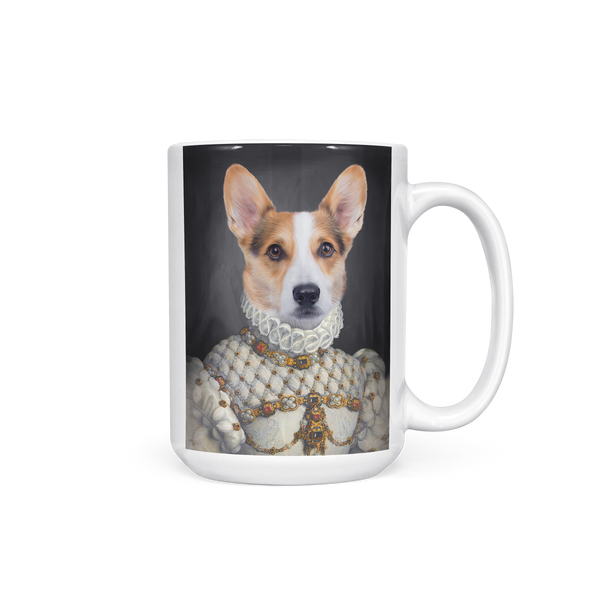 Proper Lady Royal Custom Pet Portrait Mug