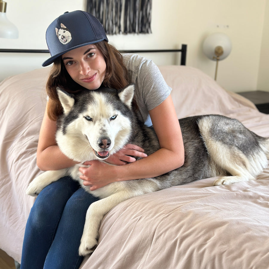 Custom Embroidered Pet Trucker Hat