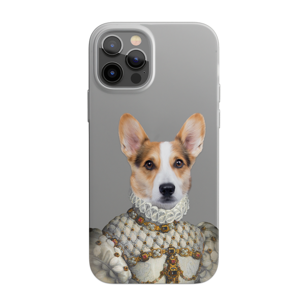 Proper Lady Pet Portrait Phone Cases