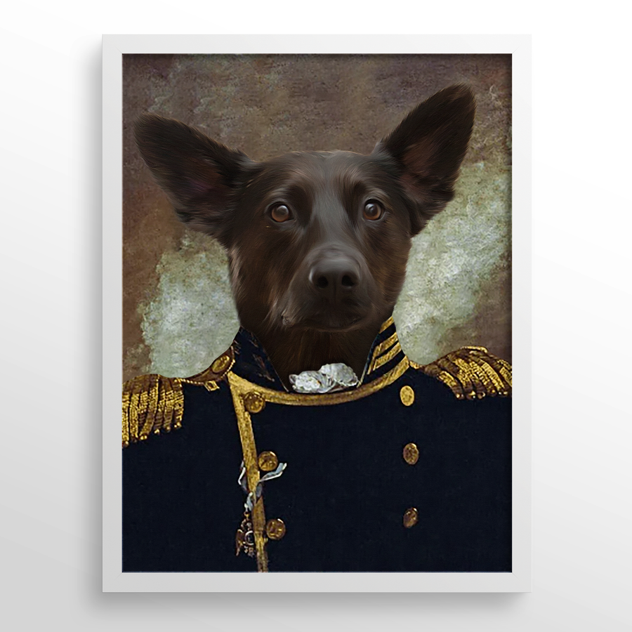 The Grand Elegance Custom Pet Portrait