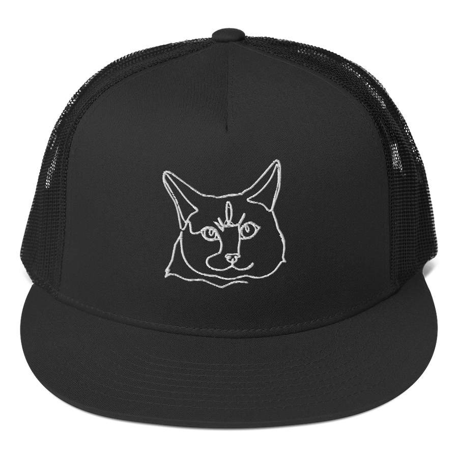 Custom Embroidered Pet Trucker Hat