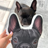 Custom Cut Pet Portrait Pillows