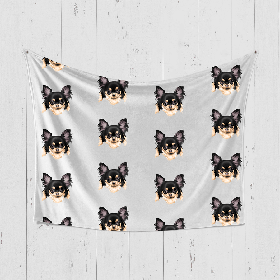 Custom Pet Face Blanket