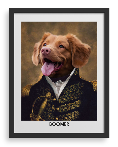 The Prince Custom Pet Portrait