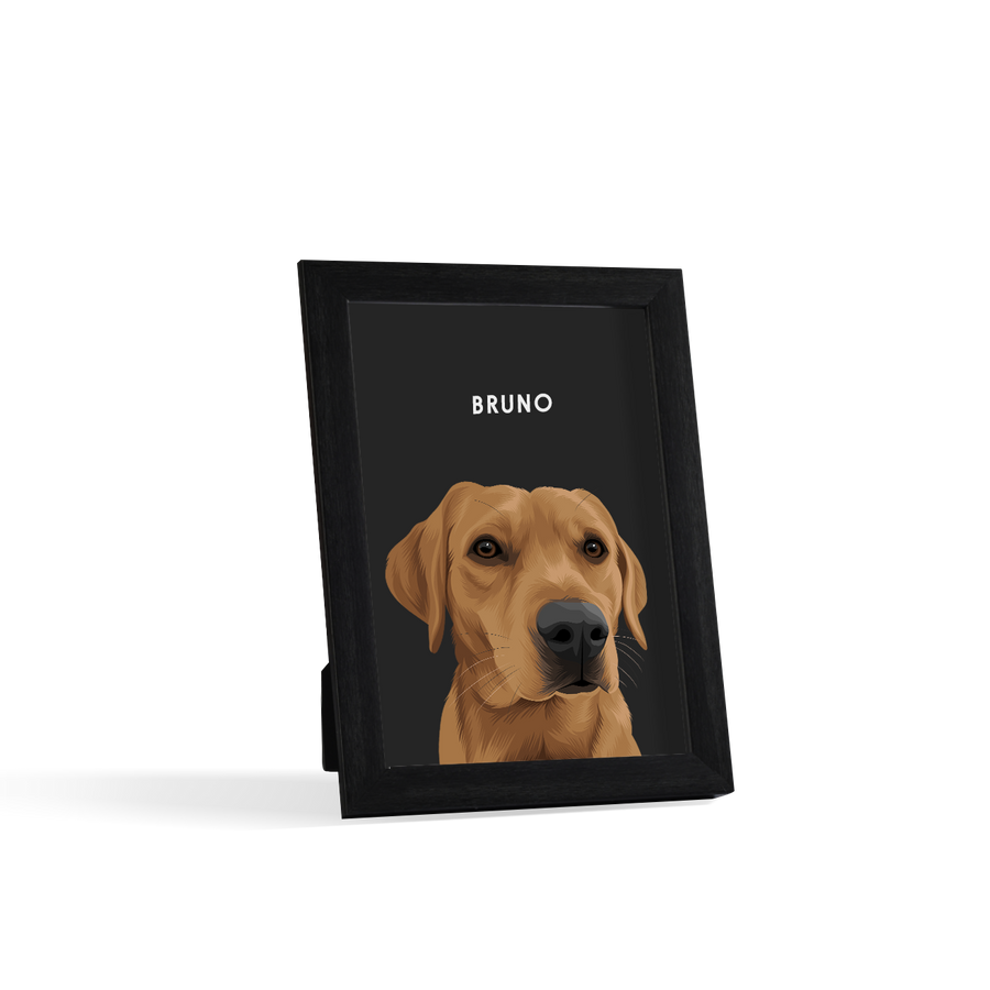 Custom Desktop One Pet Portrait