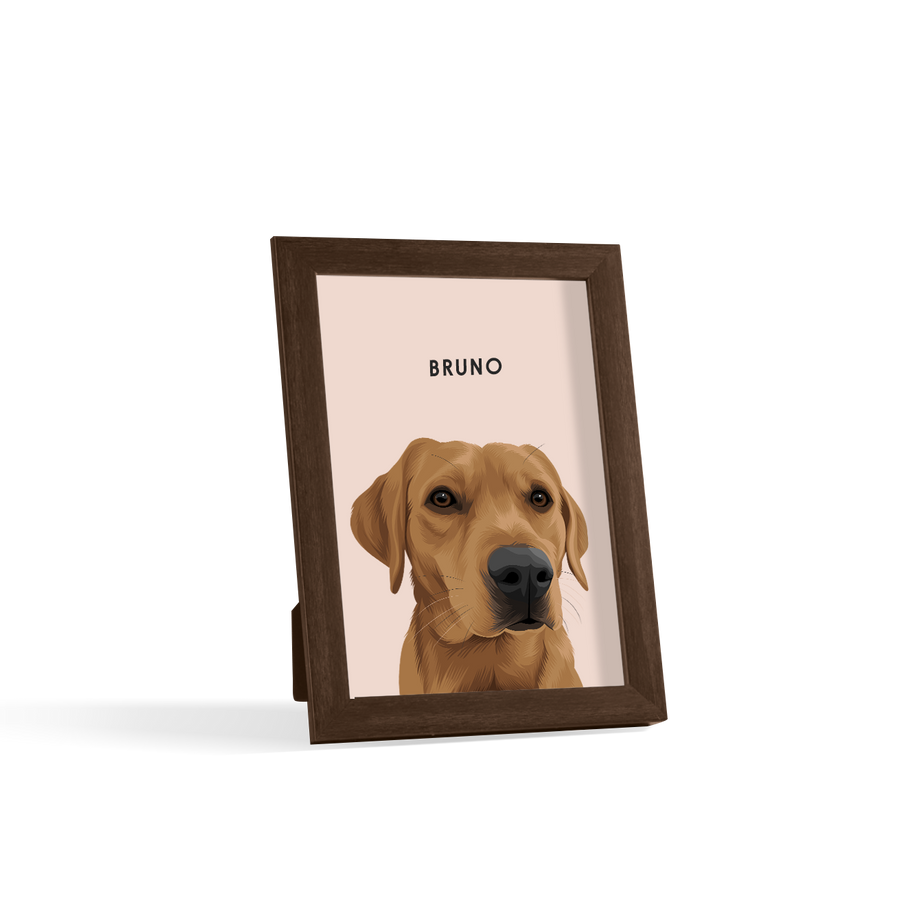 Custom Desktop One Pet Portrait