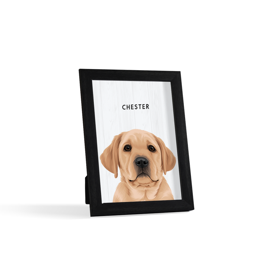 Custom Desktop One Pet Portrait