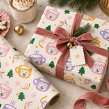 Custom One Pet Print Portrait Wrapping Paper