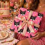 Custom One Pet Portrait Wrapping Paper