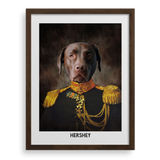 The Regal Leader Custom Pet Portrait