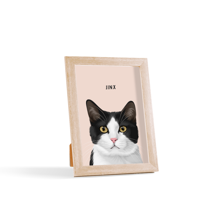 Custom Desktop One Pet Portrait