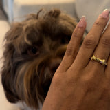 Custom Engraved Bone Ring