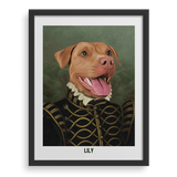 The Baroness Custom Pet Portrait