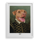 The Baroness Custom Pet Portrait