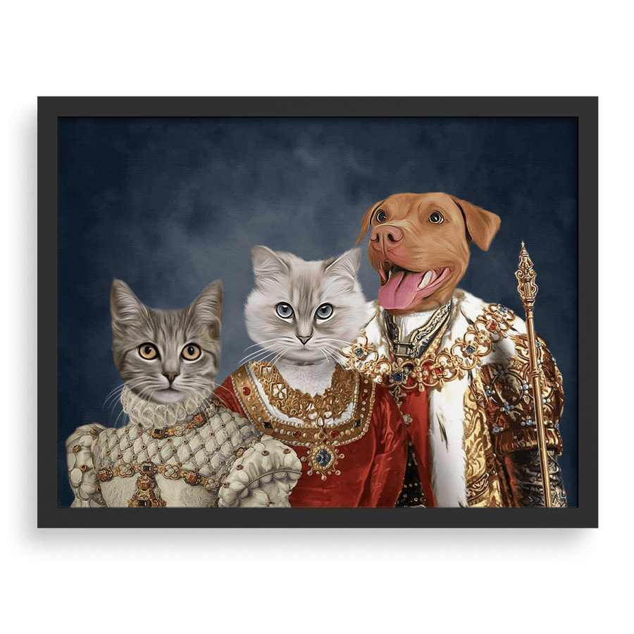The Royal Family Custom Pet Portrait