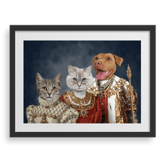 The Royal Family Custom Pet Portrait