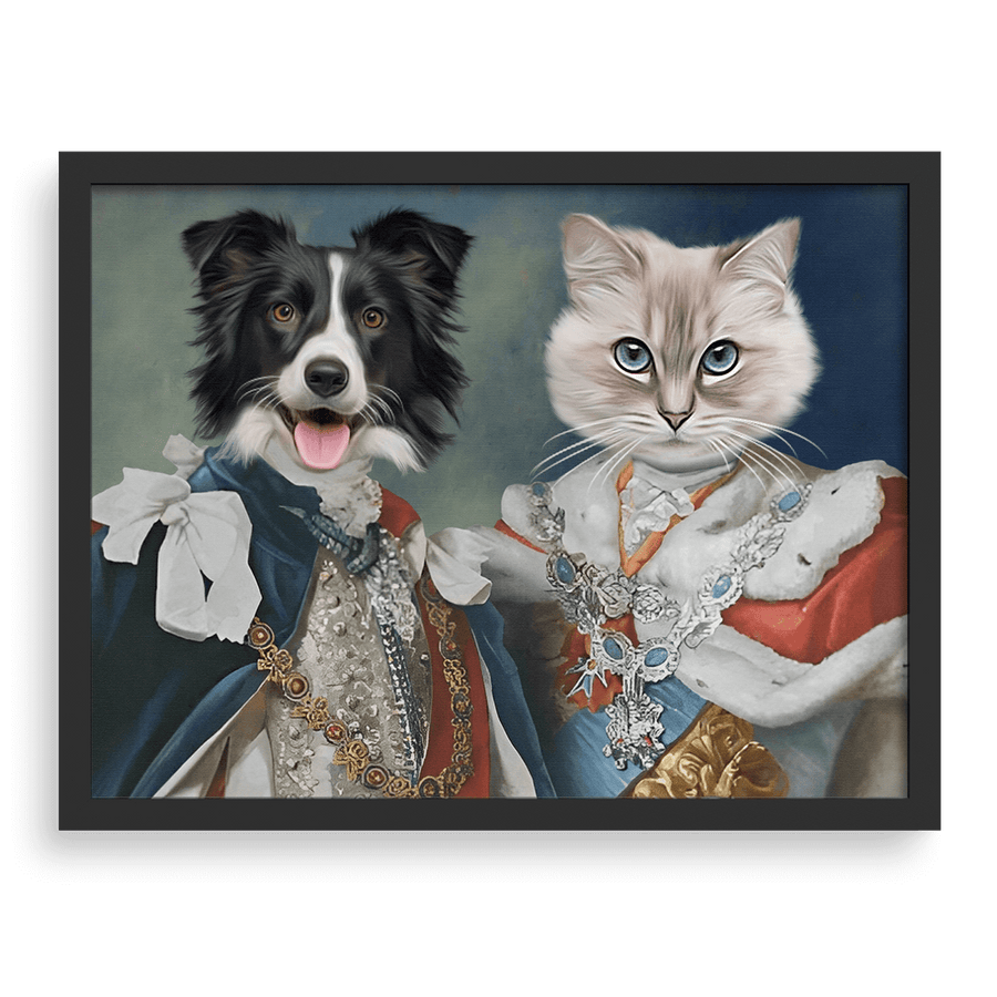 Their Majesties Custom Pet Portraits