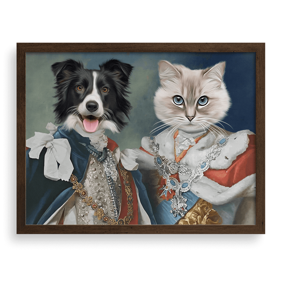Their Majesties Custom Pet Portraits