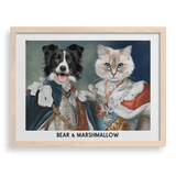 Their Majesties Custom Pet Portraits