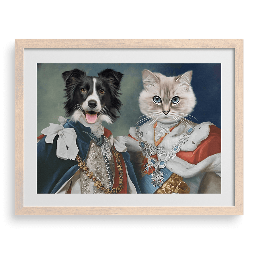Their Majesties Custom Pet Portraits