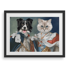 Their Majesties Custom Pet Portraits