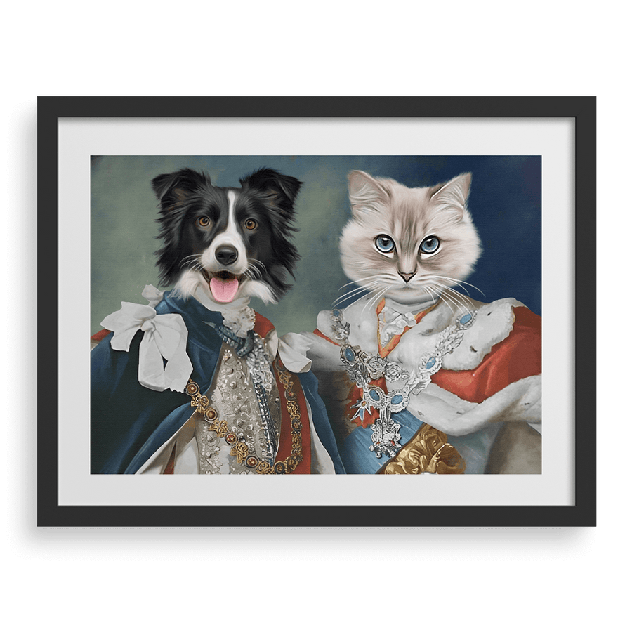 Their Majesties Custom Pet Portraits