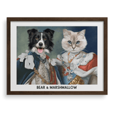 Their Majesties Custom Pet Portraits