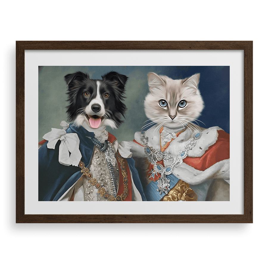 Their Majesties Custom Pet Portraits