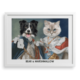 Their Majesties Custom Pet Portraits