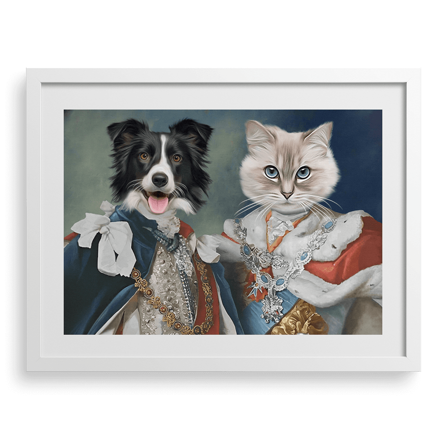 Their Majesties Custom Pet Portraits