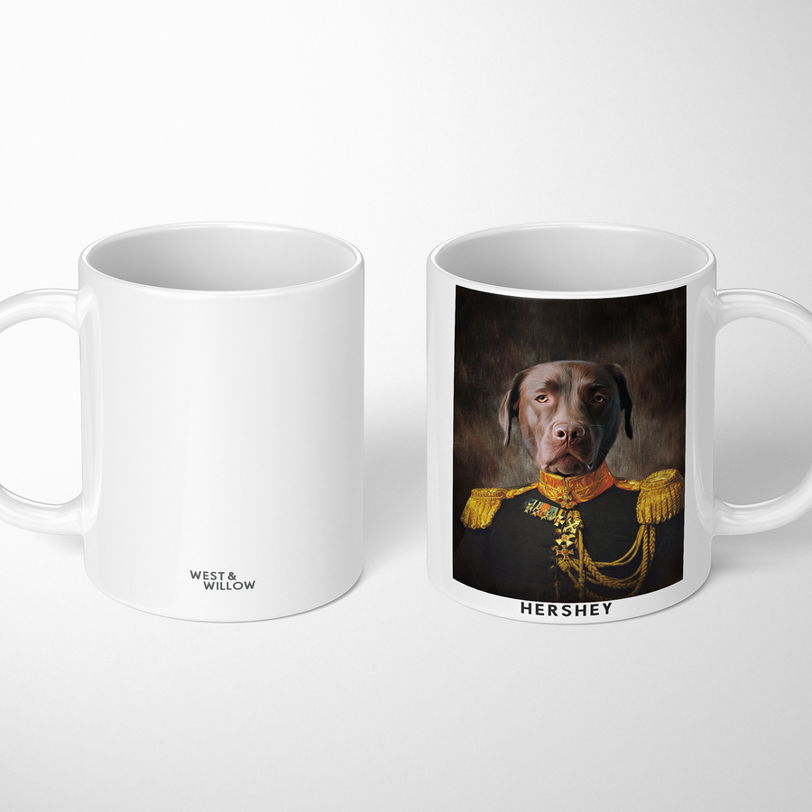 Regal Leader Royal Custom Pet Portrait Mug