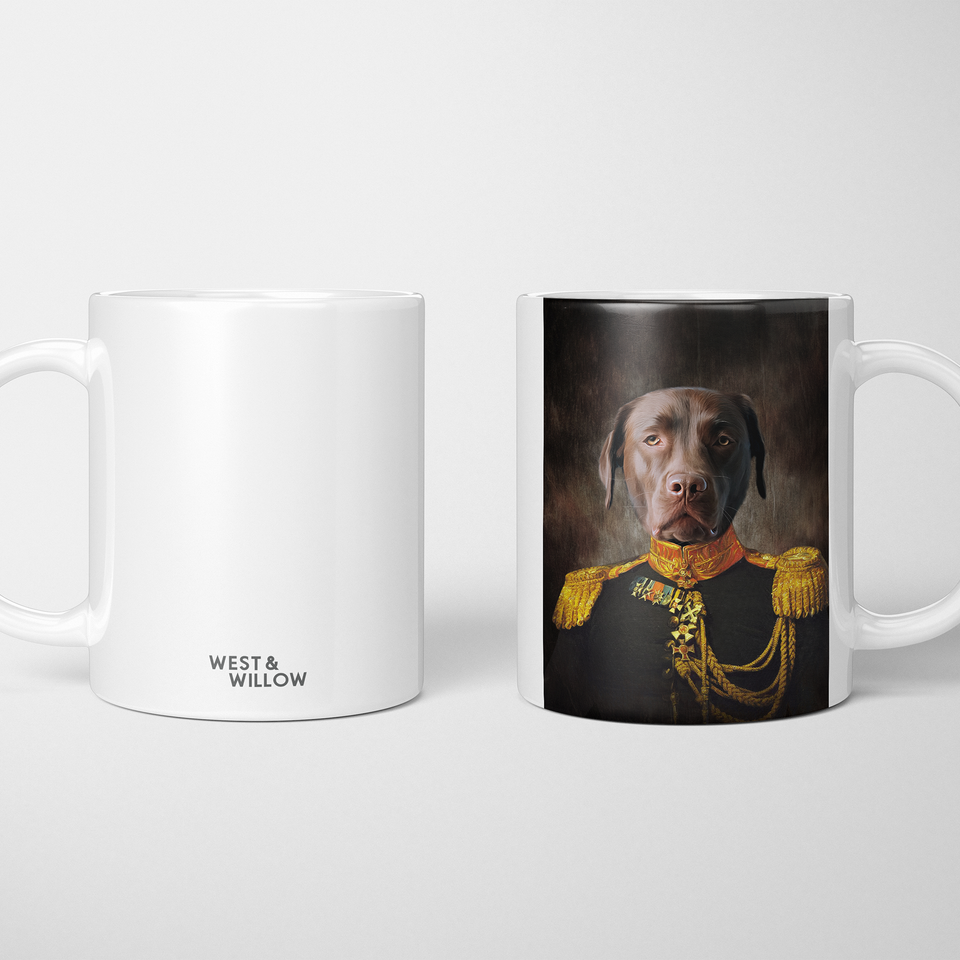 Regal Leader Royal Custom Pet Portrait Mug