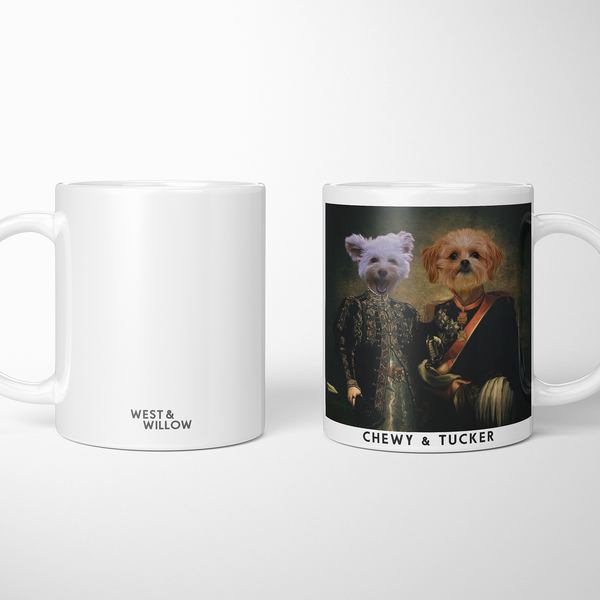 Majestic Duo Custom Pet Portrait Mug