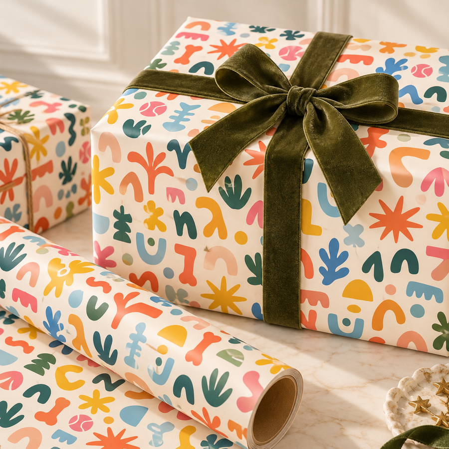 Pet Inspired Wrapping Paper