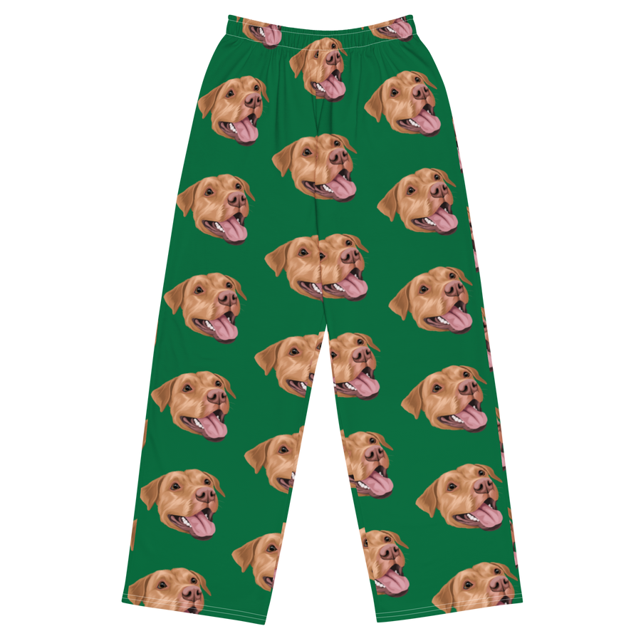 Custom Pet Face Pajama Pants