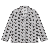 Custom Pet Face Pajama Long Sleeve Shirt