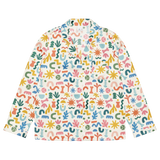 Pet Inspired Print Pajama Long Sleeve Shirt
