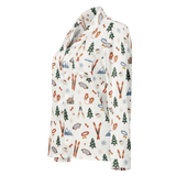 Pet Inspired Print Pajama Long Sleeve Shirt