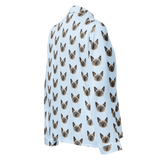 Custom Pet Face Pajama Long Sleeve Shirt