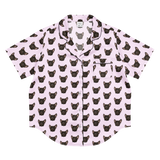 Custom Pet Face Pajama Short Sleeve Shirt