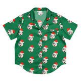 Custom Pet Face Pajama Short Sleeve Shirt