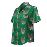 Custom Pet Face Pajama Short Sleeve Shirt