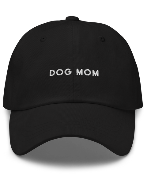 Dog Mom Embroidered Dad Hat