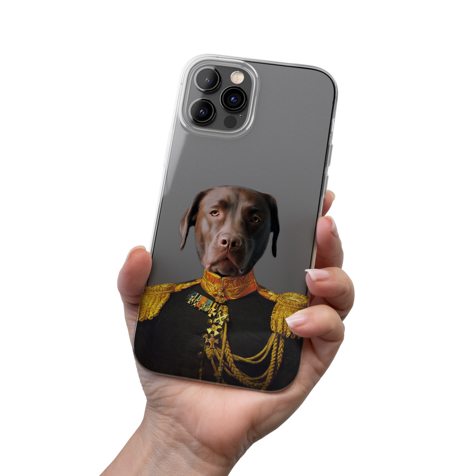 Regal Leader Pet Portrait Phone Cases