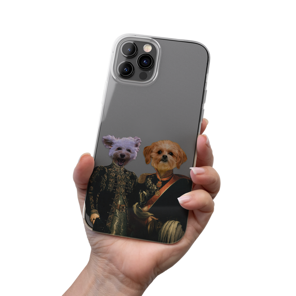 Majestic Duo Pet Portrait Phone Cases