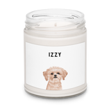 Custom One Pet Portrait Candle