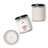 Custom One Pet Portrait Candle