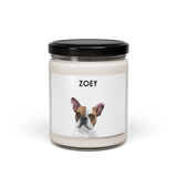 Custom One Pet Portrait Candle