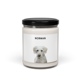 Custom One Pet Portrait Candle