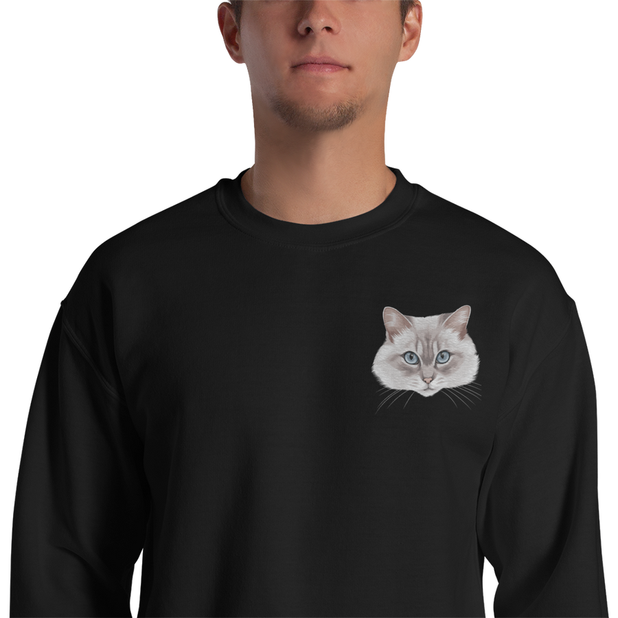 Custom Embroidered Pet Crewneck